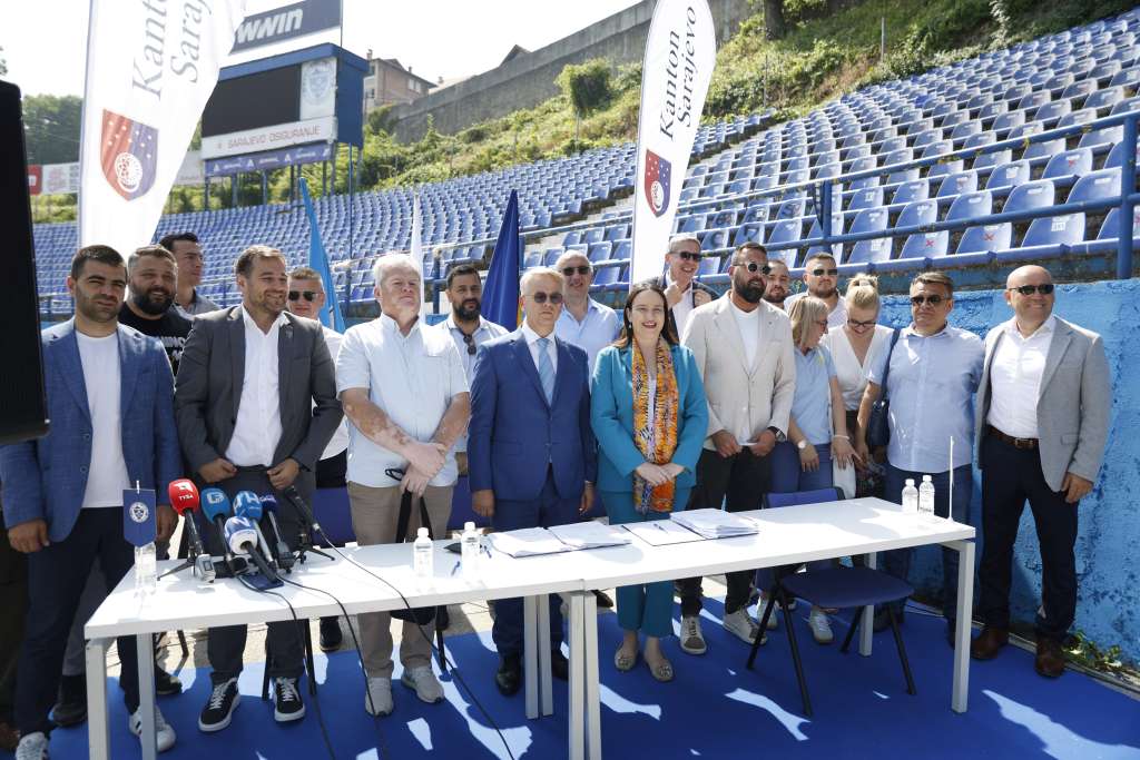 Potpisan ugovor o izgradnji Južne tribine na stadionu Grbavica
