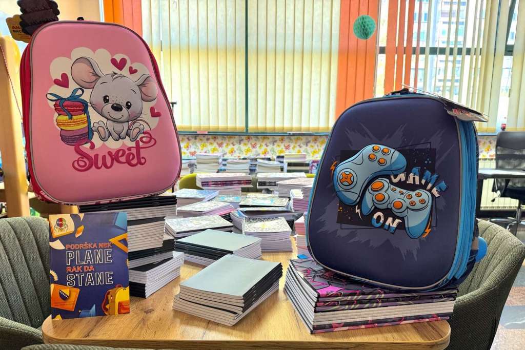 Udruženje PIPOL darovalo školske torbe i pribor za 70 učenika u TK