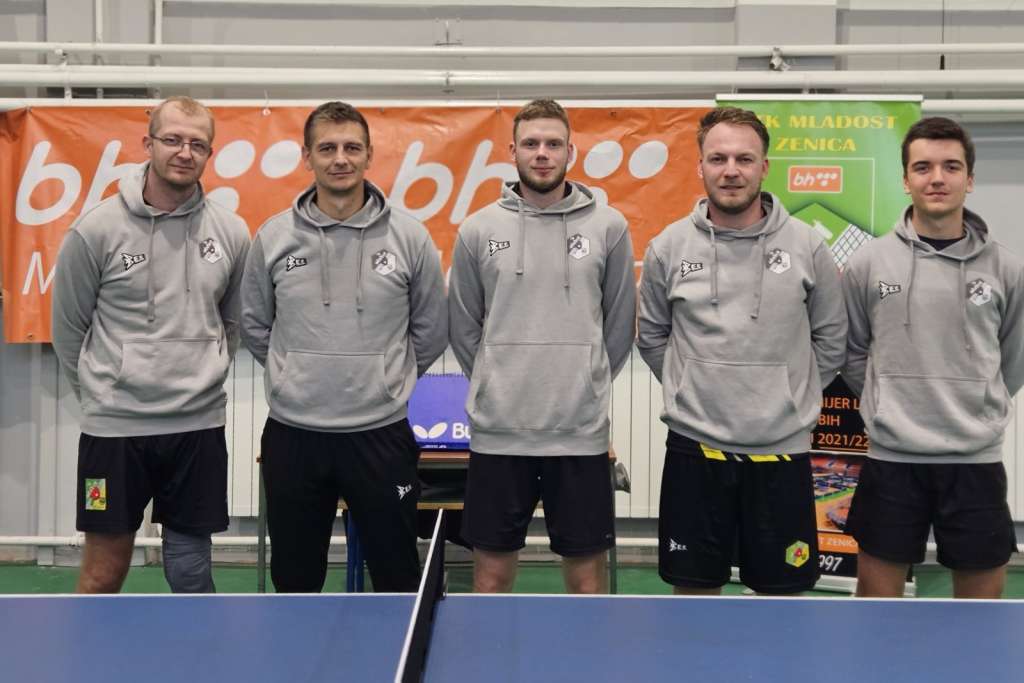 Zenička Mladost u derbiju 8. kola PL savladala stonotenisere Aladže s 4-2