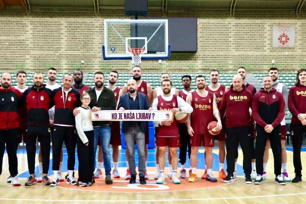 Magoda na treningu Bosne uoči duela s ekipom BC Vienna