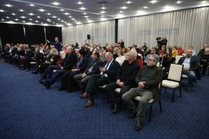 SARAJEVO, 3. decembra (FENA) - Osobe s invaliditetom žele ravnopravan status u bh. društvu kad su u pitanju prava i mogućnosti, istaknuto je na obilježavanju Međunarodnog dana osoba s invaliditetom danas u Sarajevu. (Foto FENA Harun Muminović)