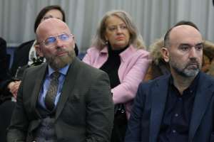 SARAJEVO, 3. decembra (FENA) - Osobe s invaliditetom žele ravnopravan status u bh. društvu kad su u pitanju prava i mogućnosti, istaknuto je na obilježavanju Međunarodnog dana osoba s invaliditetom danas u Sarajevu. (Foto FENA Harun Muminović)