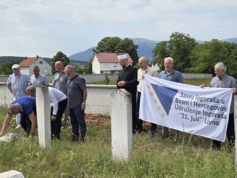 Day of Remembrance marked in Livno for Bosniak war camp detainees and civilian victims